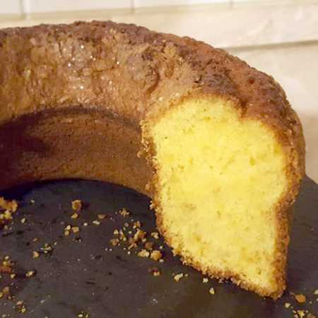 Ciambella veloce all'arancia