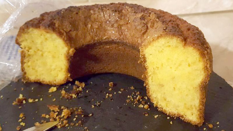 Ciambella veloce all'arancia