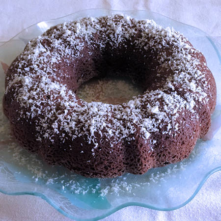 Ciambella cacao e cocco veloce 