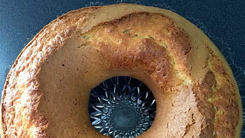 Ciambellone al latte facile