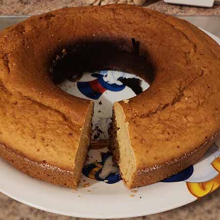 Ciambellone alla farina di avena per fornetto Versilia