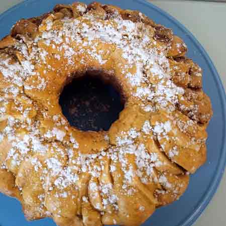 Ciambellone alle mele senza latte