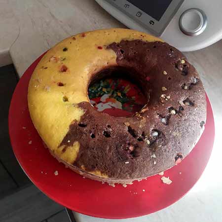 Ciambellone bicolore con fornetto Versilia