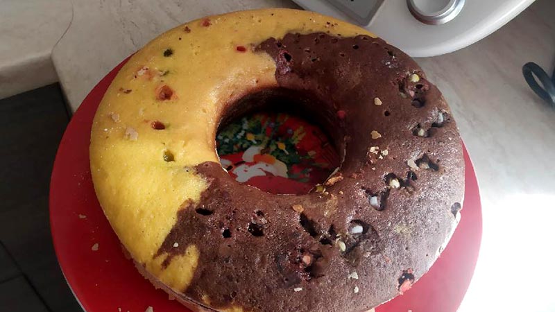 Ciambellone bicolore con fornetto Versilia