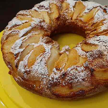 Ciambellone di mele soffice