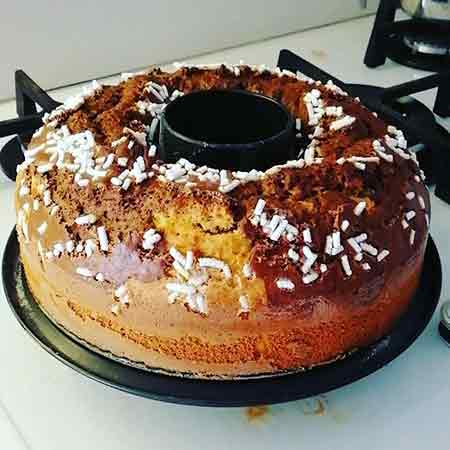 Ciambellone marmorizzato della nonna