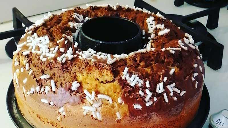 Ciambellone marmorizzato della nonna