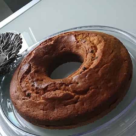 Ciambellone ricotta e cioccolato