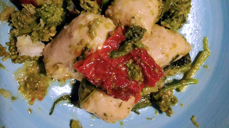 Cime di rapa con la salsiccia