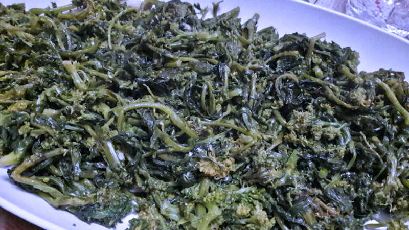 Cime di rapa alla cilentana