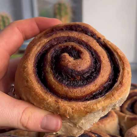 Cocoa rolls