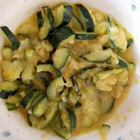 Contorno di zucchine