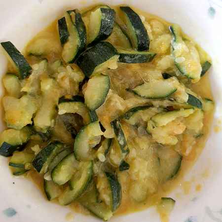 Contorno di zucchine