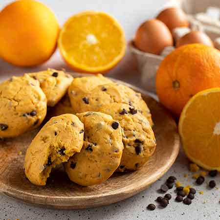 Cookies all'arancia