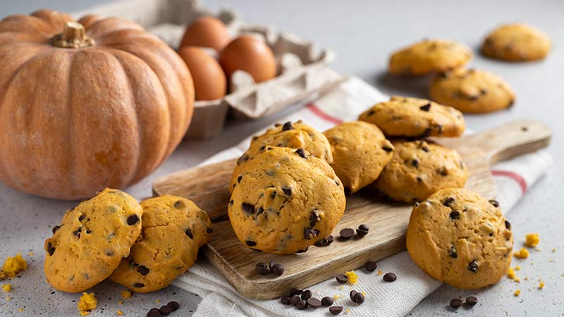 Cookies alla zucca