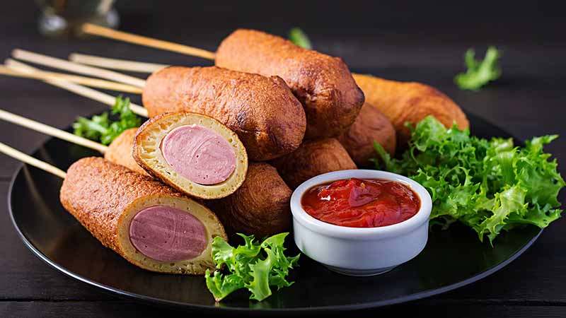 Corn dogs