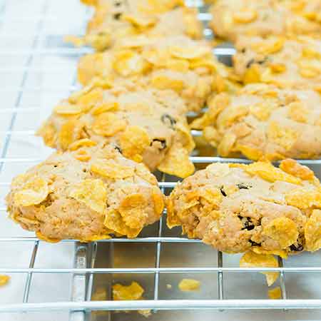 Corn flakes cookies