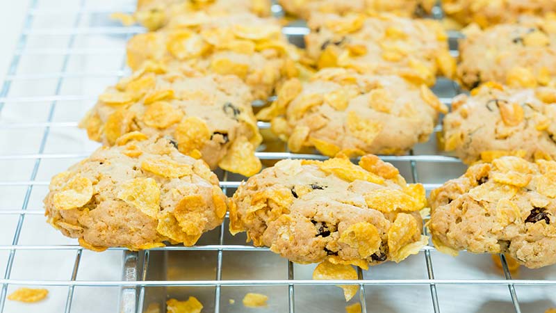 Corn flakes cookies