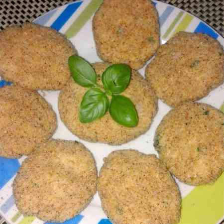 Cotolette di cous cous e tonno