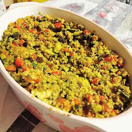 Cous cous con verdure