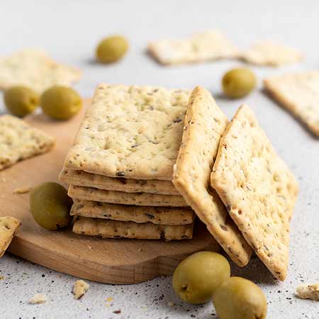 Cracker alle olive