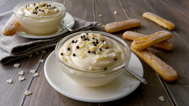 Crema al mascarpone veloce