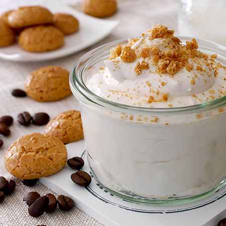 Crema caffè con amaretti