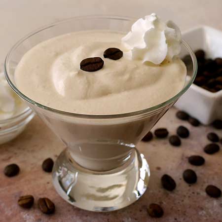 Crema caffè con panna