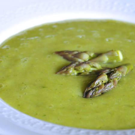 Crema di asparagi vegan