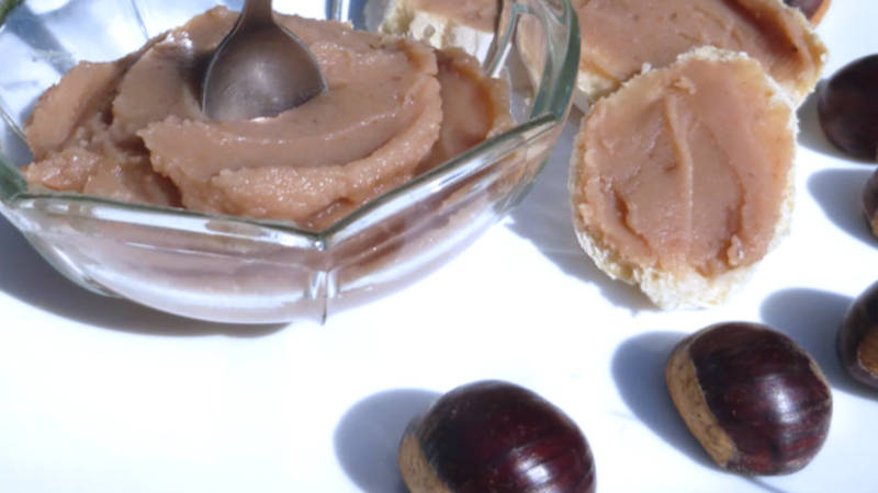 Crema di castagne vegan