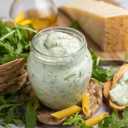 Crema di rucola e grana