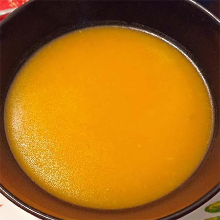 Crema di zucca con parmigiano