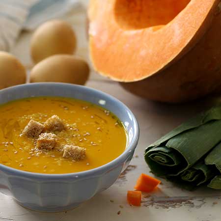 Crema di zucca e patate