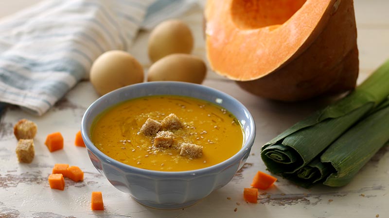 Crema di zucca e patate