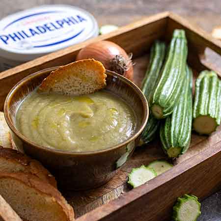 Crema di zucchine e cipolle