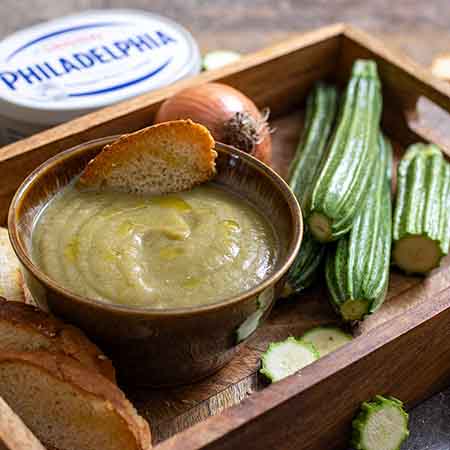 Crema di zucchine e cipolle