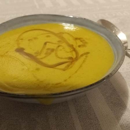 Crema di zucchine e zenzero