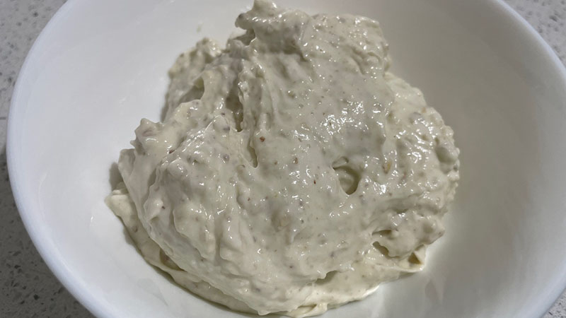 Crema gorgonzola, Philadelphia e noci