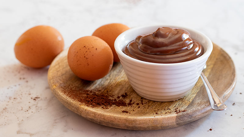 Crema leggera al cacao