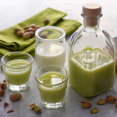 Crema di liquore al pistacchio