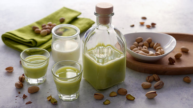 Crema di liquore al pistacchio