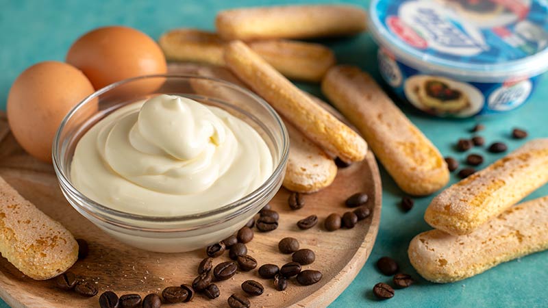 Crema per tiramisù con uova pastorizzate