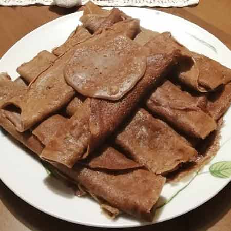 Crepes al cioccolato