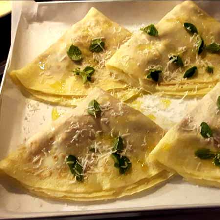 Crepes alla pizzaiola