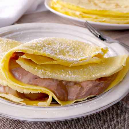 Crepes crema di ricotta e Nutella