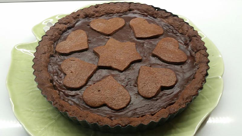 Crostata al cioccolato di Knam