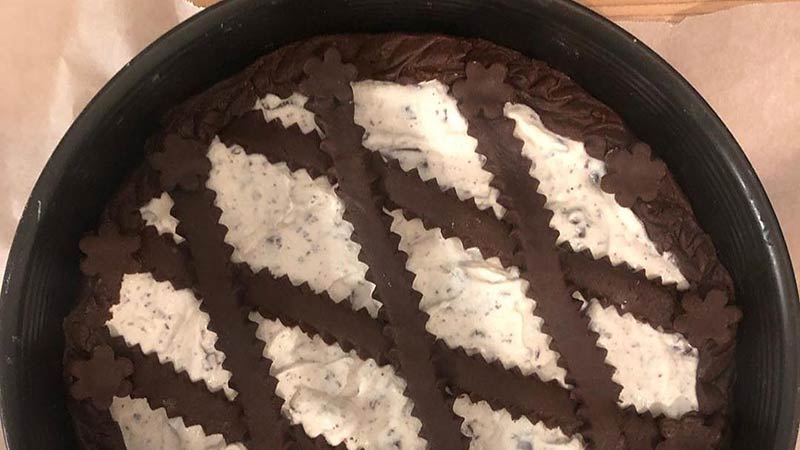 Crostata al cioccolato e crema di mascarpone