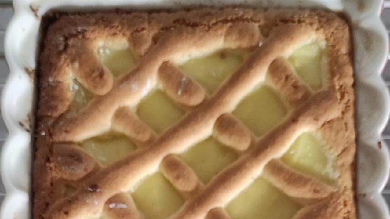 Crostata alla crema senza glutine e senza lattosio