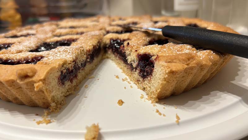 Crostata alla marmellata di amarene