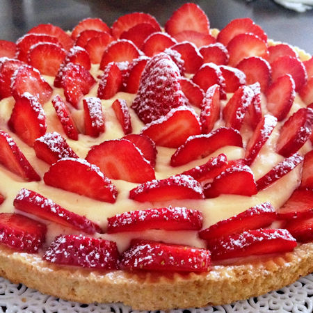 Crostata alle fragole classica